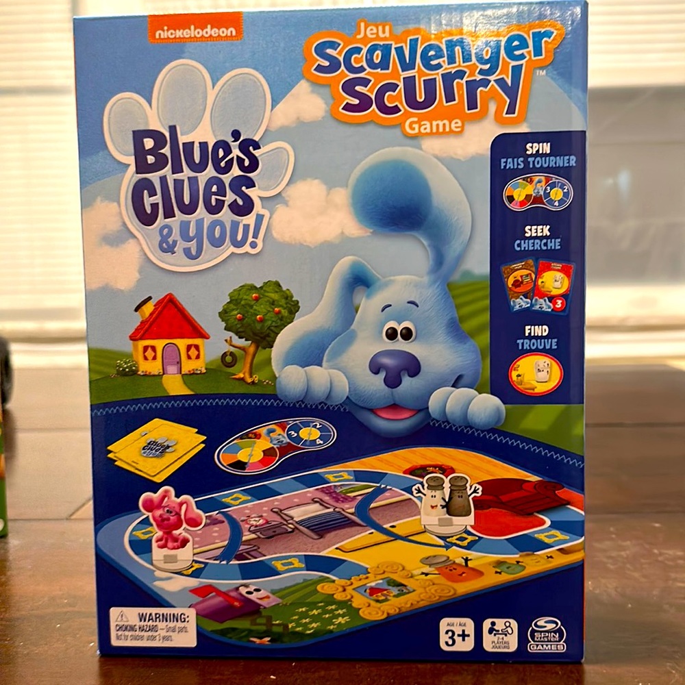 Blue’s Clues & You scavenger game